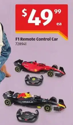 ALDI F1 Remote Control Car offer