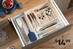 ALDI Expandable Cutlery and Utensil Tray offer