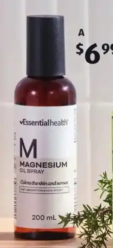 ALDI Magnesium Spray 200 ml offer