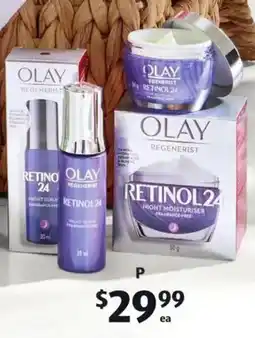 ALDI Assorted Olay Face Serum or Face Cream offer