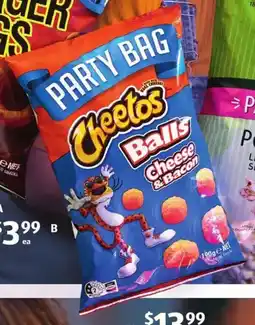 ALDI Cheetos Cheese & Bacon Balls offer