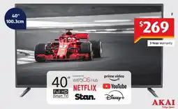 ALDI 40 AKAI Full HD Smart TV with webos offer