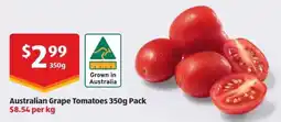 ALDI Australian Grape Tomatoes Pack offer