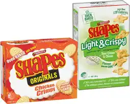 IGA Arnott’s Shapes 120‑190g Selected Varieties offer
