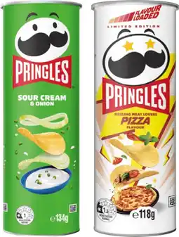 IGA Pringles Chips 118‑134g Selected Varieties offer