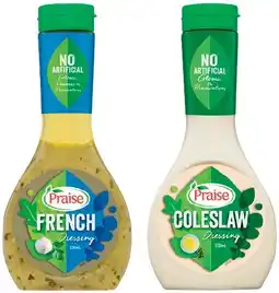 IGA Praise Dressing Selected Varieties offer