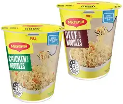 IGA Maggi Cup Noodles 58‑65g Selected Varieties offer