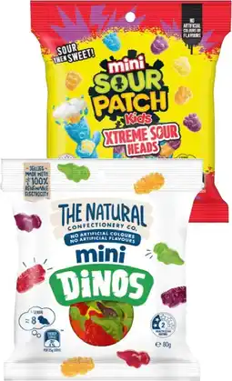 IGA The Natural Confectionery Co. or Sour Patch Kids 80g Selected Varieties offer