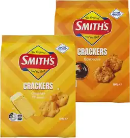IGA Smith’s Crackers Selected Varieties offer