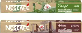 IGA Nescafé Farmers Origins Coffee Capsules Selected Varieties offer