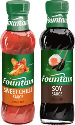 IGA Fountain Sauce Selected Varieties offer