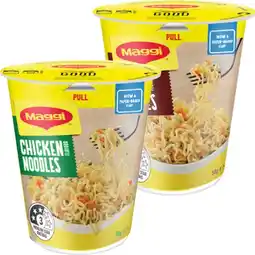 IGA Maggi Cup Noodles 58‑65g Selected Varieties offer