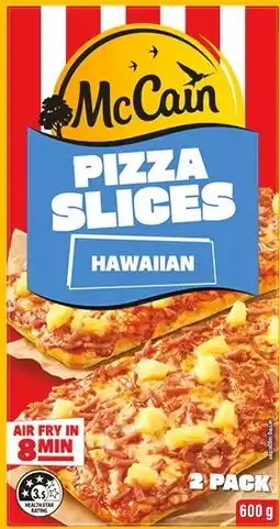 IGA McCain Pizza Slices Selected Varieties offer