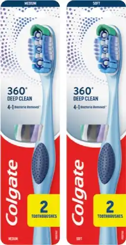 IGA Colgate 360° Toothbrush Selected Varieties offer