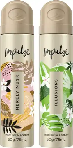 IGA Impulse Body Spray Selected Varieties offer