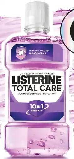 IGA Listerine Total Care Mouthwash Selected Varieties offer