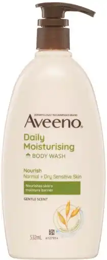 IGA Aveeno Daily Moisturising Body Wash Selected Varieties offer