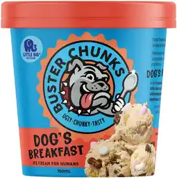 IGA Little Big Buster Chunks Ice Cream Selected Varieties offer