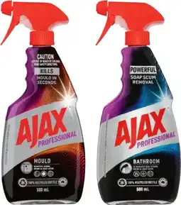 IGA Ajax Professional Cleaner 500mL or Antiviral Disinfectant Spray 750mL* Selected Varieties offer