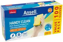IGA Ansell Multi‑Purpose Disposable Gloves Medium/ Large offer