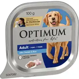 IGA Optimum Wet Dog Food Selected Varieties offer