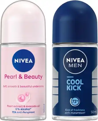 IGA Nivea Anti‑perspirant Roll On Selected Varieties offer