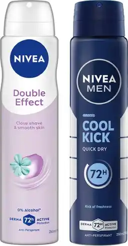 IGA Nivea Anti‑perspirant Deodorant Selected Varieties offer
