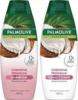 IGA Palmolive Naturals Shampoo or Conditioner 350mL Selected Varieties offer