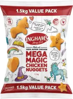 IGA Ingham’s Mega Magic Chicken Nuggets Value Pack offer