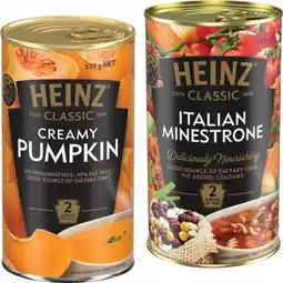 IGA Heinz Classic Soup Selected Varieties offer