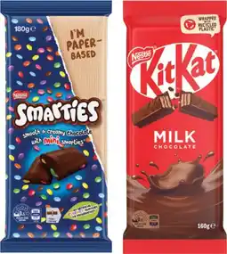 IGA Nestlé Chocolate Block Selected Varieties offer