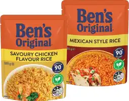 IGA Ben’s Original Flavoured Rice Selected Varieties offer