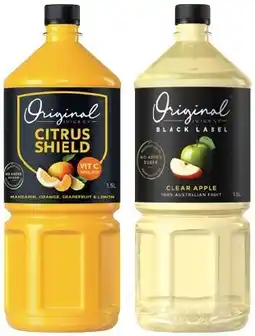 IGA Original Juice Co Black Label Orange Juice Selected Varieties offer