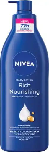 IGA Nivea Body Lotion Selected Varieties offer