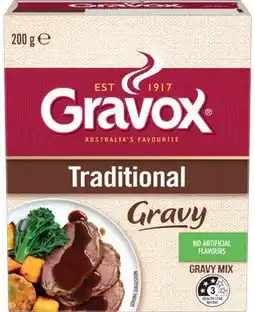 IGA Gravox Gravy Powder Mix Selected Varieties offer
