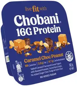 IGA Chobani Fit High Protein Greek Yogurt Flip 140‑142g Selected Varieties offer