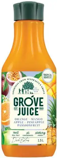 IGA Grove Juice Selected Varieties offer
