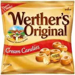 IGA Werther’s Original 125‑140g Selected Varieties offer