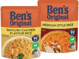 IGA Ben’s Original Flavoured Rice 220‑250g Selected Varieties offer