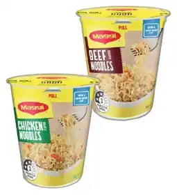 IGA Maggi Cup Noodles 58‑65g Selected Varieties offer