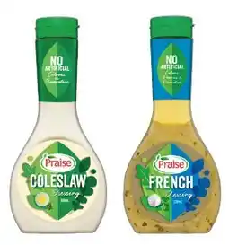 IGA Praise Dressing Selected Varieties offer