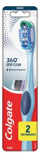 IGA Colgate 360° Toothbrush Selected Varieties offer