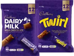 IGA Cadbury Sharepacks 126‑180g Selected Varieties offer