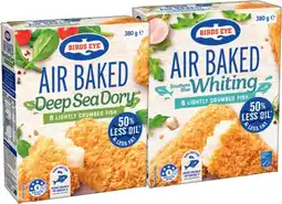 IGA Birds Eye Air Baked Crumbed Fish 250‑380g Selected Varieties offer