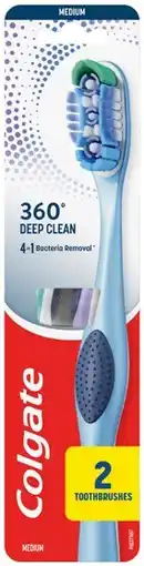 IGA Colgate 360° Toothbrush Selected Varieties offer