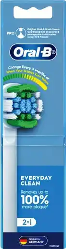 IGA Oral-B Precision Clean or Sensitive Clean Electric Toothbrush Replacement Head 2 Pack offer