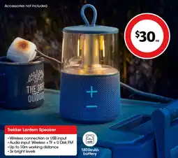 Coles Trekker Lantern Speaker offer