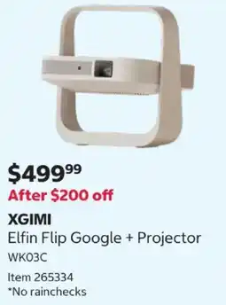 Costco Elfin Flip Google + Projector offer