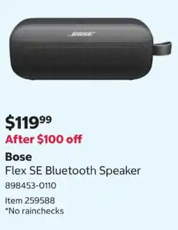 Costco Flex SE Bluetooth Speaker offer