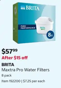 Costco Maxtra Pro Water Filters offer